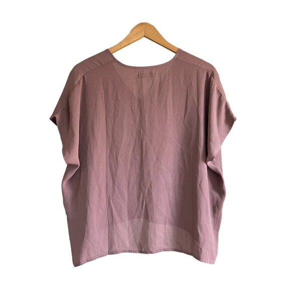 OAK+FORT  Sleeveless Rose Mauve Contemporary Blouse Basic Staple US S - Picture 6 of 8